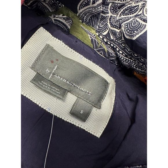 New Anthropologie Ruffle Sleeve Dress Size Small - Picture 8 of 8